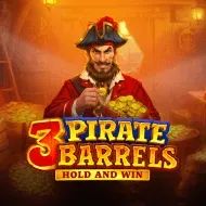 3 Pirate Barrels: Hold and Win