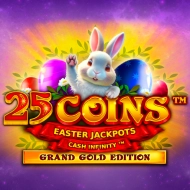 25 Coins Grand Gold Edition Easter Jackpots